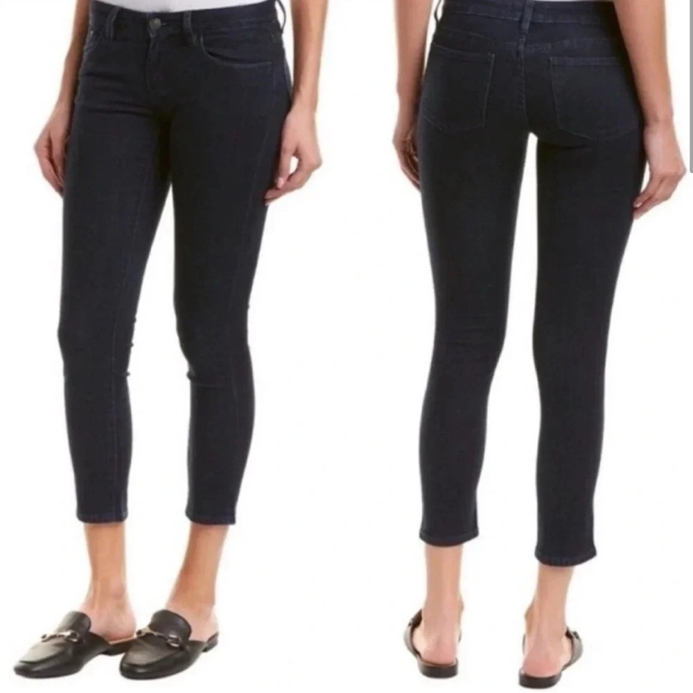 The Kooples Sport‎ Women’s Short Fit Low-Rise Skinny Jeans Blue Size 28 Skull